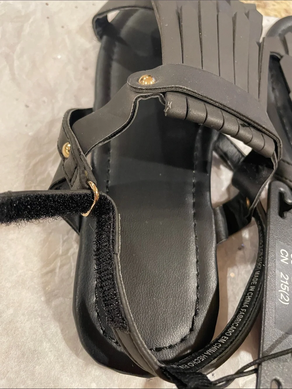 2 Pairs Girls H&M and American Eagle Sandals